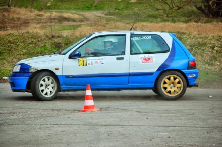 Adam Grycan i Marek Kaczmarek - Renault Clio.